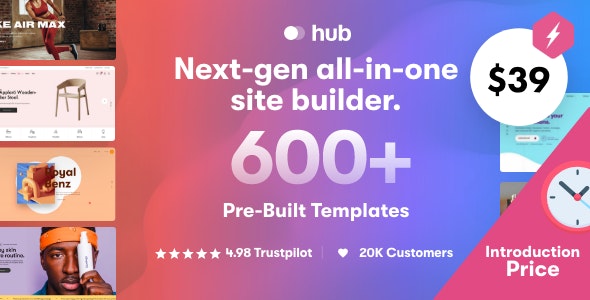 Hub 1.5.0.2 – 响应式多用途 WordPress 主题