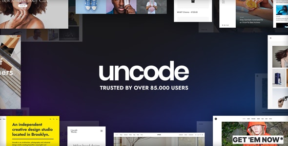 Uncode 2.5.0.2 – 多功能 & WooCommerce WordPress 主题