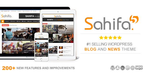 Sahifa主题V5.7.7-一款响应式WordPress 新闻/杂志/博客主题
