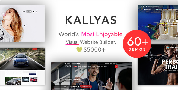 KALLYAS主题 V4.18.1 一款创意的企业展示主题