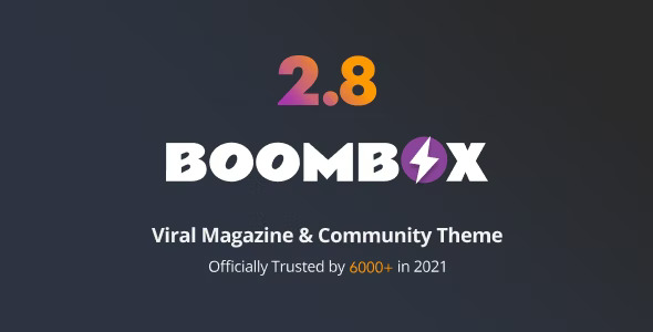 BoomBox主题V2.8.4-一款二次元wordpress博客主题