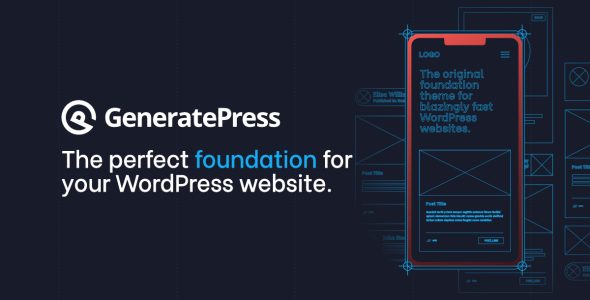GeneratePress Premium WordPress插件2.1.2非常好用的美观的多功能主题