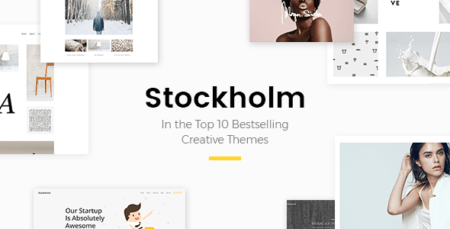 Stockholm – 一款多功能、极具创意的WordPress主题