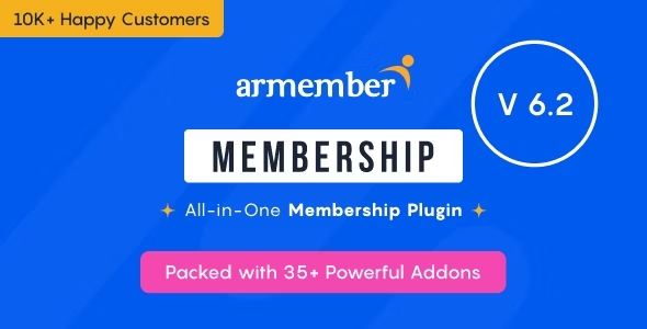 ARMember插件V6.0.1：功能强大、易于使用的 WordPress 会员插件