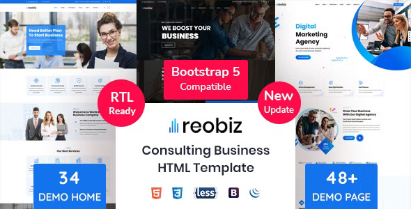 Reobiz主题V5.0.4L：wordpress业务咨询、技术服务主题