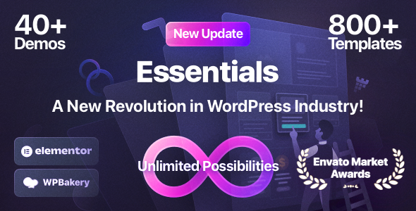 Essentials主题V3.2.23 一款多功能的wordpress企业主题