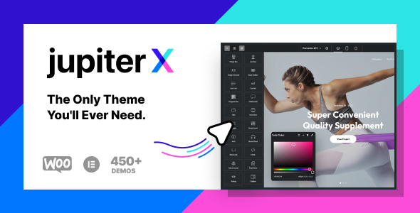 Jupiter X 4.11.0主题-一款多功能的elemntor主题