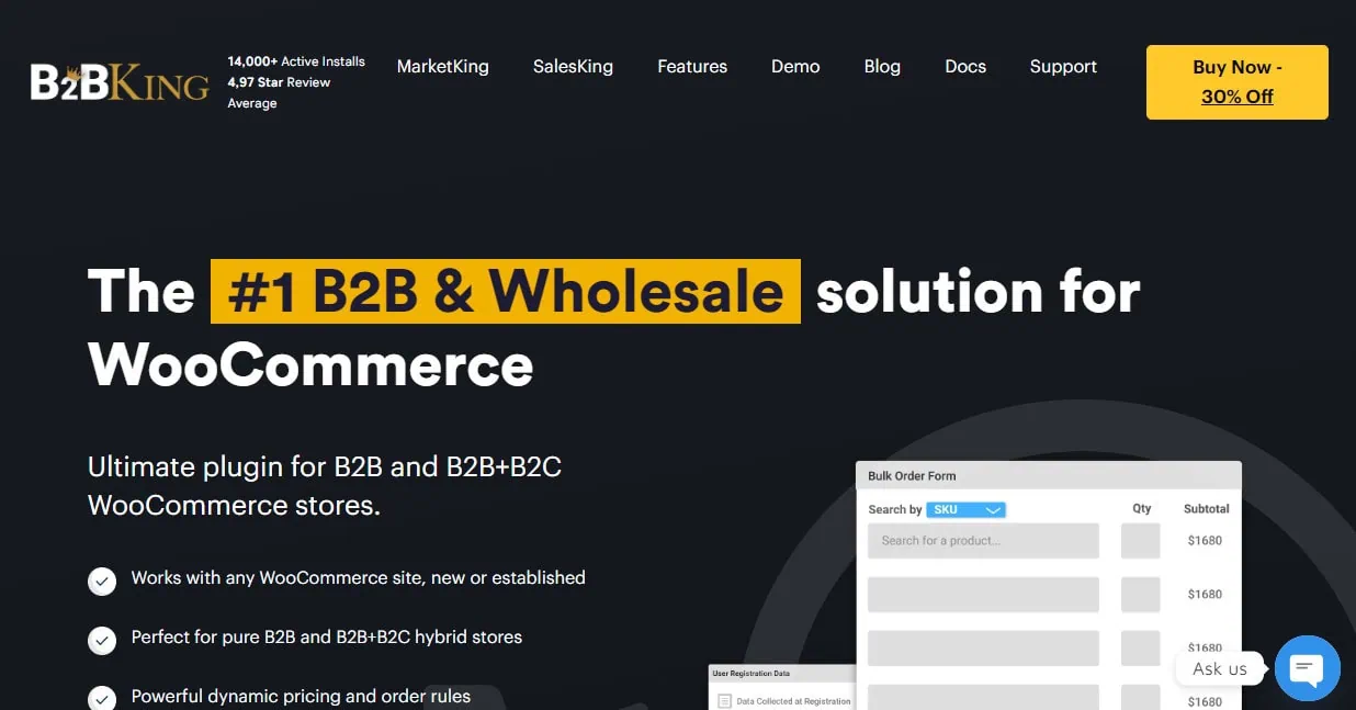 B2BKing插件V5.5.00：强大的wordpress B2B插件