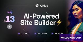 AI Hub主题V1.3.8 一款AI人工智能产品落地页wordpress主题
